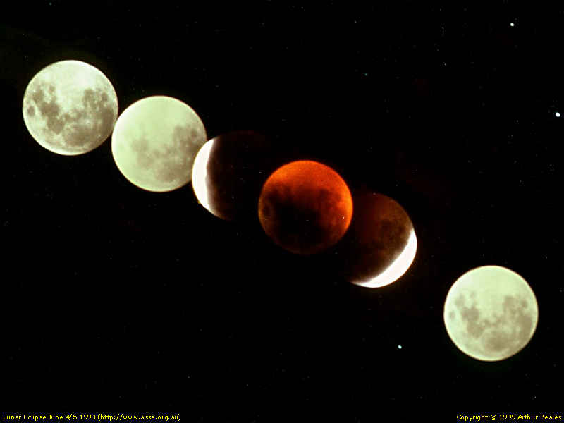 Lunar Eclipse - June 4-5 1993