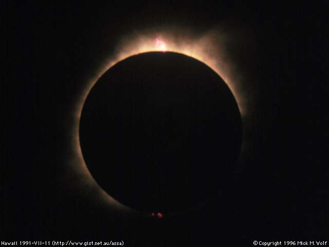 Solar Eclipse of 1991-VII-11