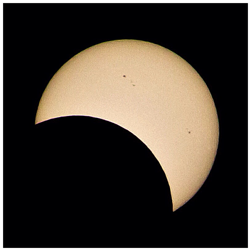 Partial Eclipse from Adelaide by David Hein